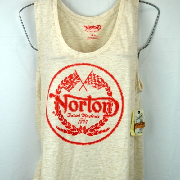 Lucky Brand Tops - Lucky Brand Women's Tank top Norton Motorcycles